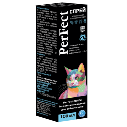 Перфект СПРЕЙ інсектоакарицидний 100 мл Ветсинтез 100 мл