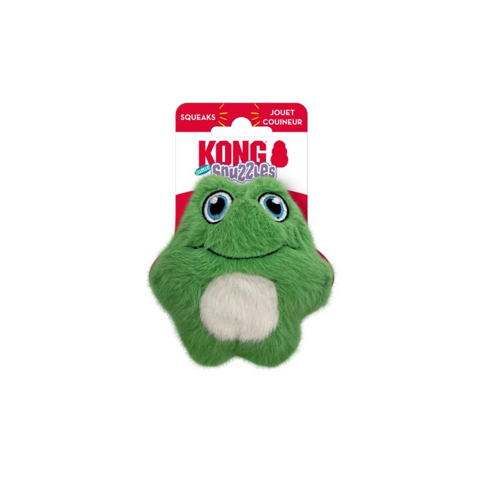 Іграшка для собак Kong Snuzzles Mini Frog XS