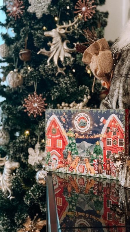 Новорічний адвент-календар для собак Cooka's Cookies