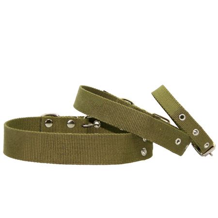 Нашийник брезент одинарний 72-108 см