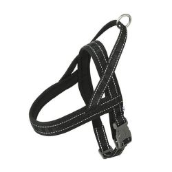 Пом'якшена шлея для собак Hurtta Casual harness ECO 60-70 Чорний