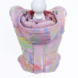 Альфа комбінезон на силіконі для собак дівчаток хутро S2