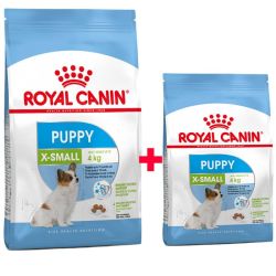 Акція сухий корм Royal Canin X-Small Puppy 1,5 кг + 500г в подарунок 