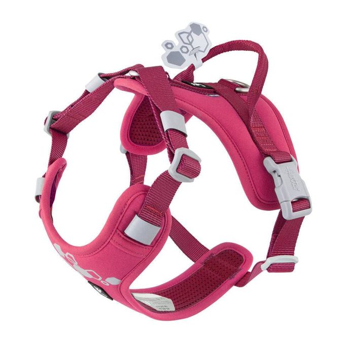 Шлейка пом'якшена для собак Hurtta Weekend Warrior Harness II ECO Рожевий 65-80