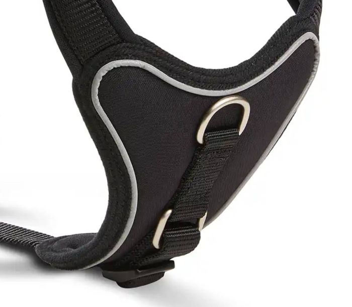 Шлейка для собак пом'якшена Wolters Professional Comfort 1 35-40 см / 25 мм Чорний