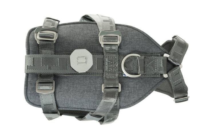 Шлейка для подорожей для собак Hurtta Travel ECO 5-10 кг Сірий