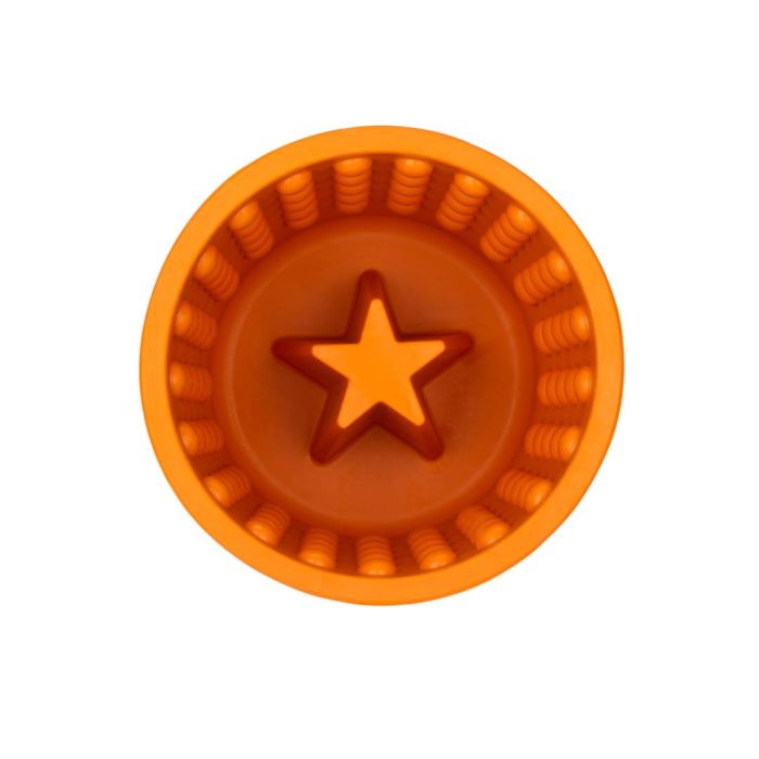 Миска повільного годування собак LickiMat Yoggie Pot Orange