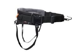 Пояс для прив'язі собак Trekking belt 2.0 Non-stop dogwear Чорний/Сірий L