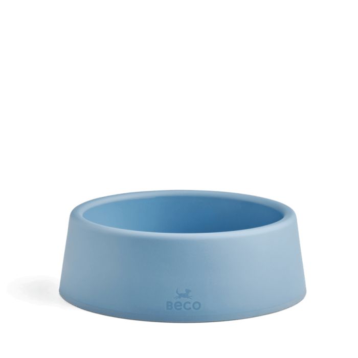 Миска із 100% переробленого пластику для собак Beco Pets Steady Bowls Блакитний S