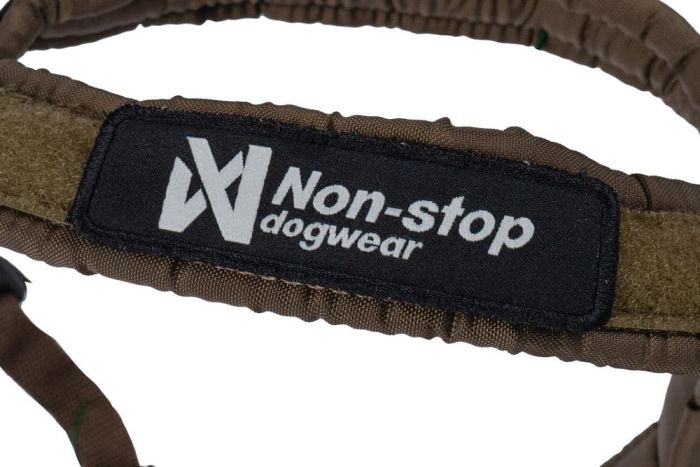 Подовжена шлейка для собак Line harness long WD Non-stop dogwear Оливковий 5