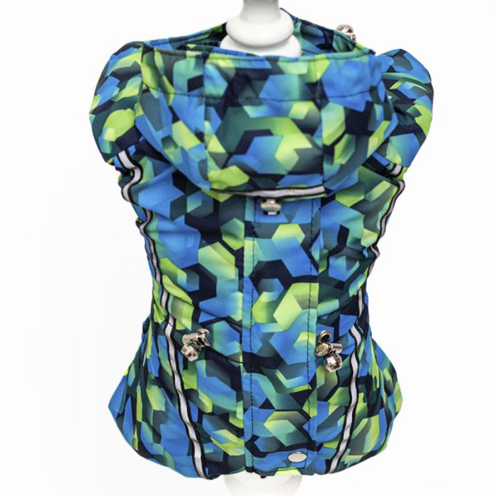 Стільники комбінезон для собак хлопчиків велсофт без силікону S