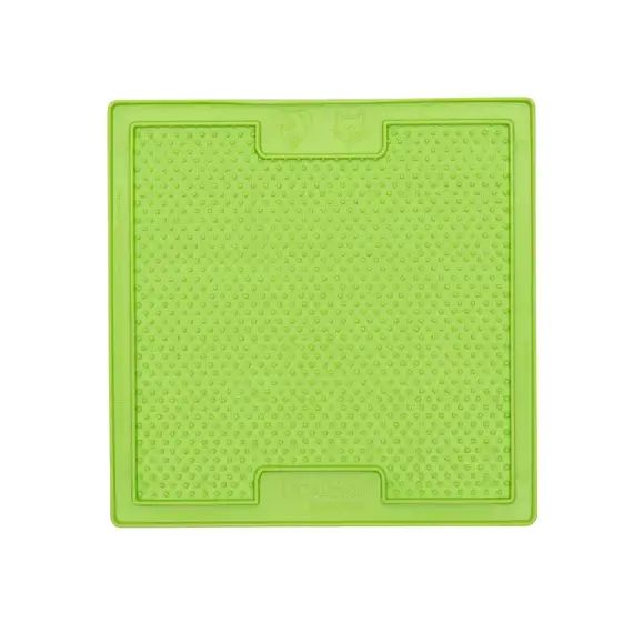 Лизальний килимок антистрес для собак LickiMat Soother Green мʼяка основа