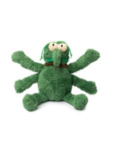 М'яка іграшка для собак FuzzYard Блоха Скретчетт Зелений S