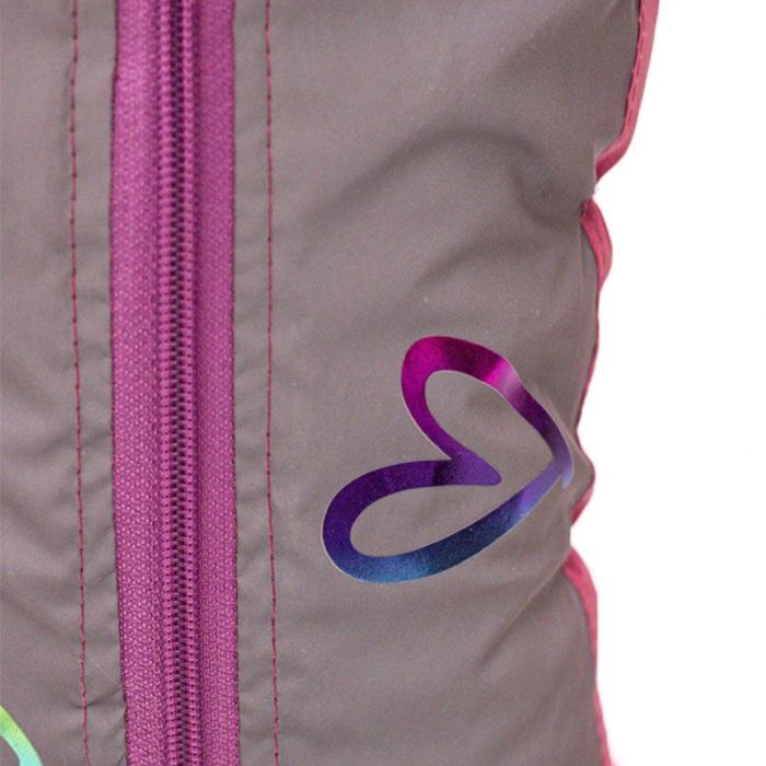 Бузок комбінезон для собак дівчаток велсофт без силікону S2 Мопс