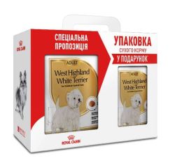 Акція сухий корм Royal Canin Westie 3кг + 500г в подарунок 