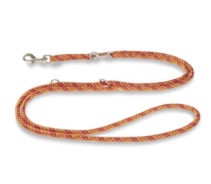 Повідець-канат для собак Wolters Everest-Rope Programme Leash extra long 3 м/9 мм Помаранчевий з червоним