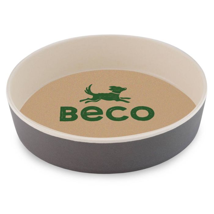 Бамбукова миска для котів Beco Pets Сірий