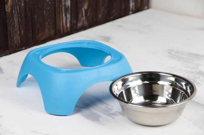 Миска на одинарній підставці 300 мл SY-A027 