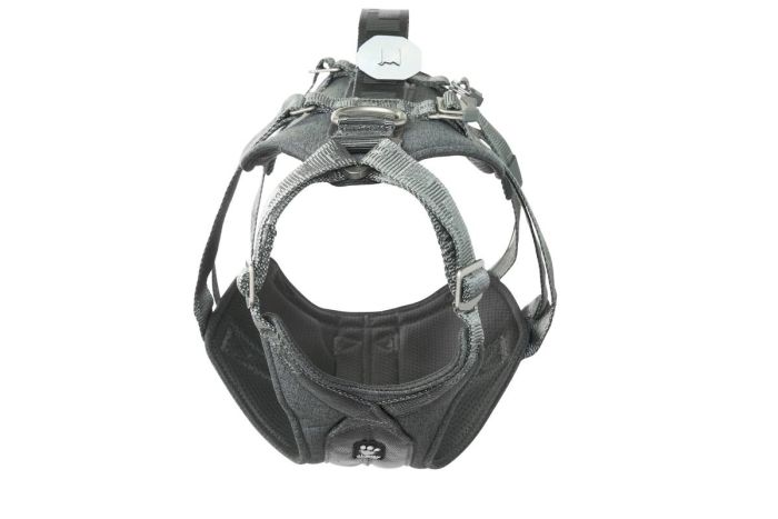 Шлейка для подорожей для собак Hurtta Travel ECO 10-20 кг Сірий