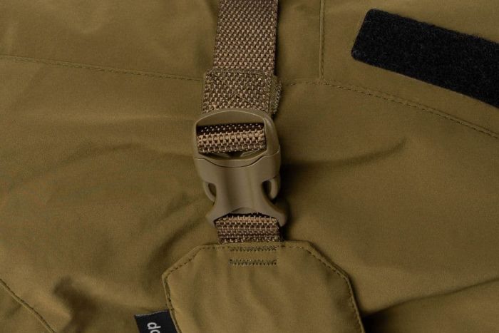 Куртка для собак Glacier dog jacket WD Non-stop dogwear Оливковий 40