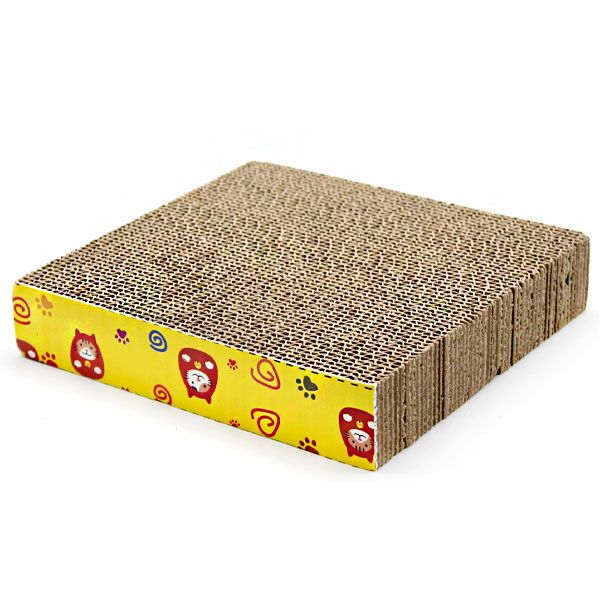 Дряпка пресована з мятою котики, 21х21х5 см 