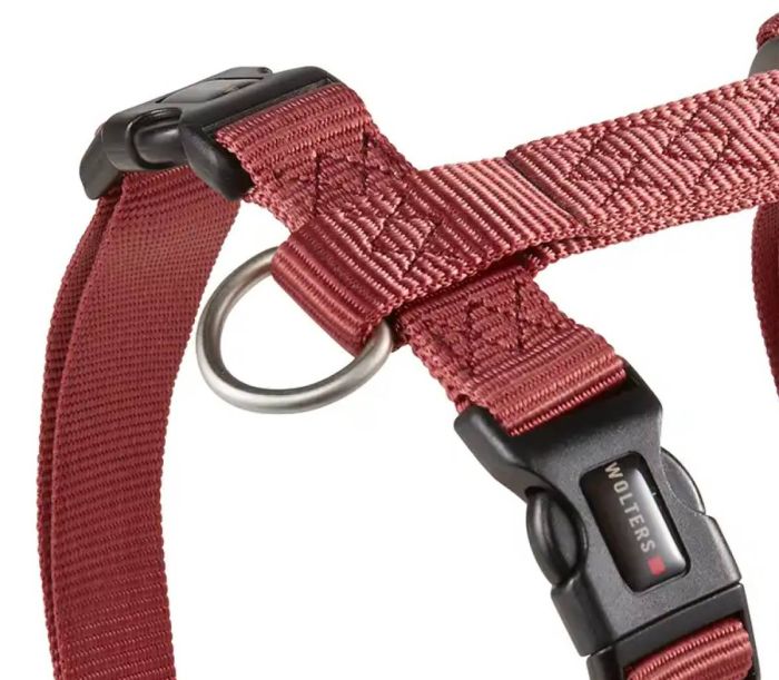 Анатомічна шлейка для собак Wolters Professional XS 25-35 см / 10 мм Бордовий