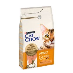 Cat Chow Adult сухий корм для котів із качкою 1,5 кг