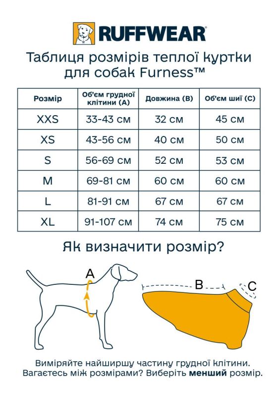 Тепла куртка для собак Ruffwear Furness™ XL Сірий