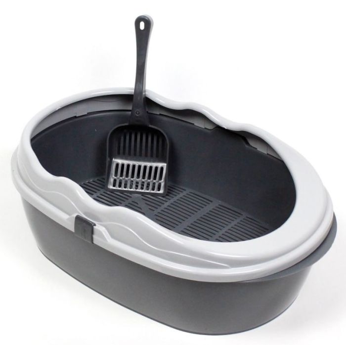 Туалет глибокий з бортом і сіткою, Фауна Мятний