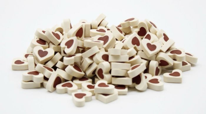 Серця з качиним мясом 500г 