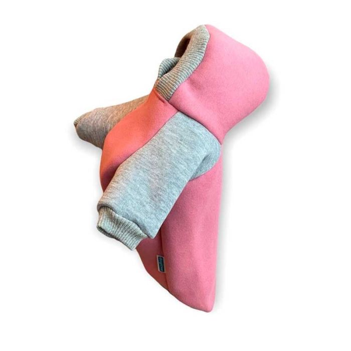 Пінк толстовка для собак DogLove рожева M1