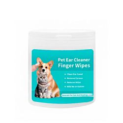 Диски вологі на палець для догляду за вухами, 50 шт 