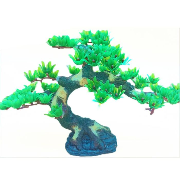 Дерево Бонсай 30см 30х12х17см декорація для акваріума 