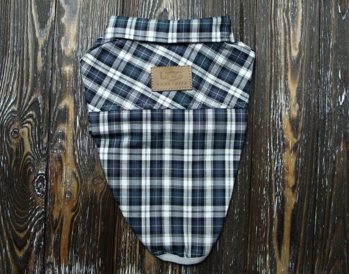 Піжон сорочка для собак хлопчиків штапель S1