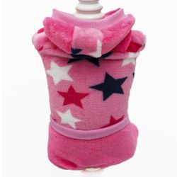 Ялинка світшот для собак дівчаток трикотаж на флісі Бордо XS