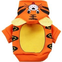 Тигр Толстовка для собак на флісі S XL