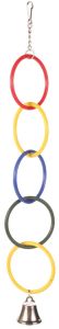 Іграшка для птахів 5 кілець, Тріксі 5235 Іграшка для птахів, Тріксі сходи з 5 кілець 5235