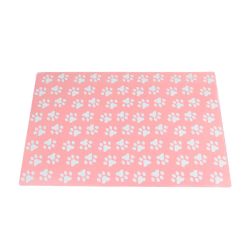 Килимок під миску для тварин 28х42 см Рожевий