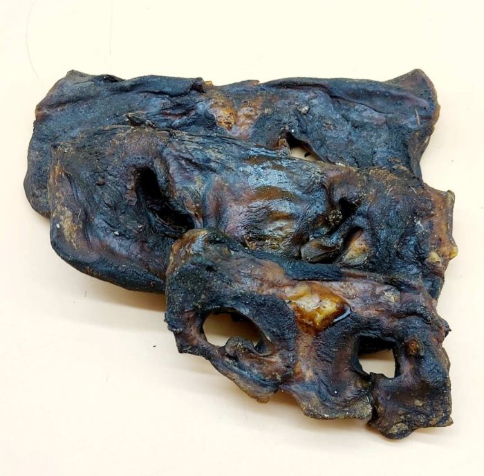 Губи яловичі натуральні ласощі для собак 3шт 