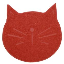 Килимок Мордочка 3838см Червоний