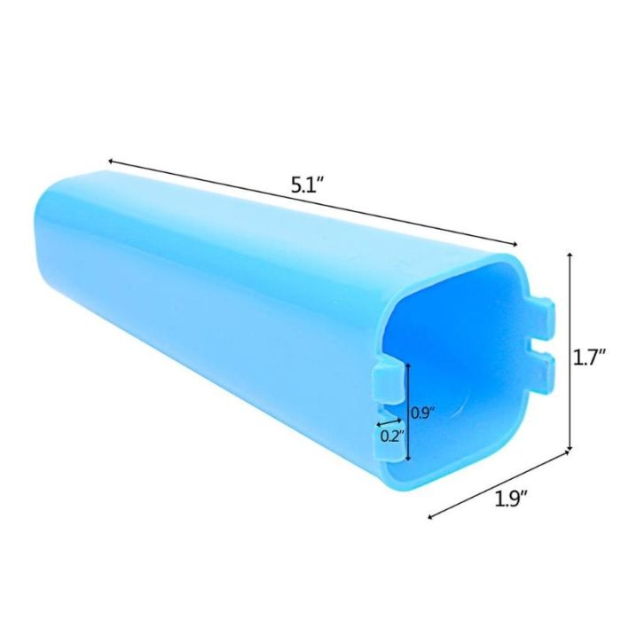 Туалет під пелюшку для собак глибокий борт, решітка зі стовпчиком 434315 см S Блакитний