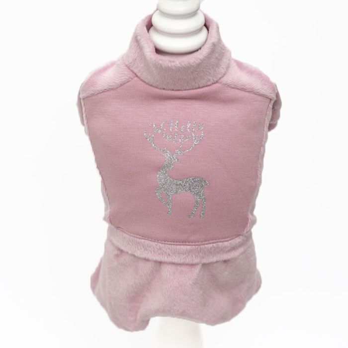 Оллі комбінезон для собак дівчаток трикотаж на флісі S1