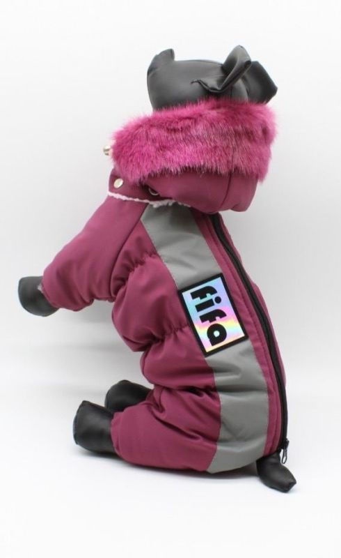 Комбінезон Троянда овчина на силіконі (дівчинка) S1