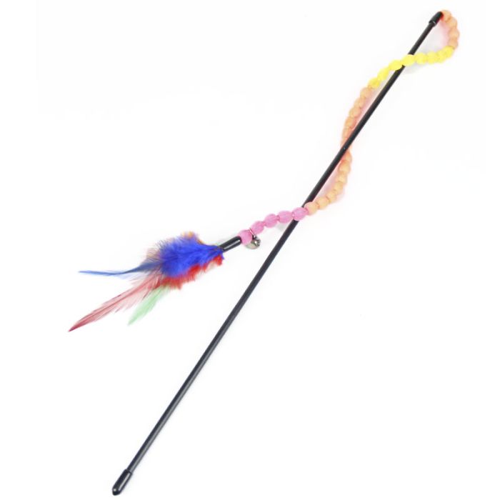 Вудка намисто з пірям 45см CH-050 