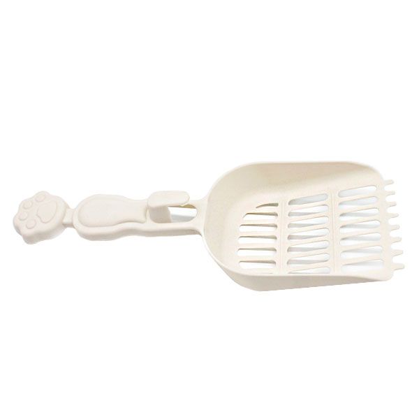 Совок-сітка з лапкою білий, 28х10х3 см 