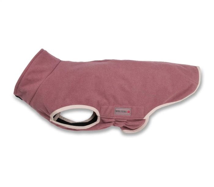 Флісова куртка для собак демісезонна Wolters Casual 36 см Рожевий