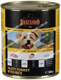 Belcando Індичка  Рис (жовтий) консерви для собак 0,8 кг