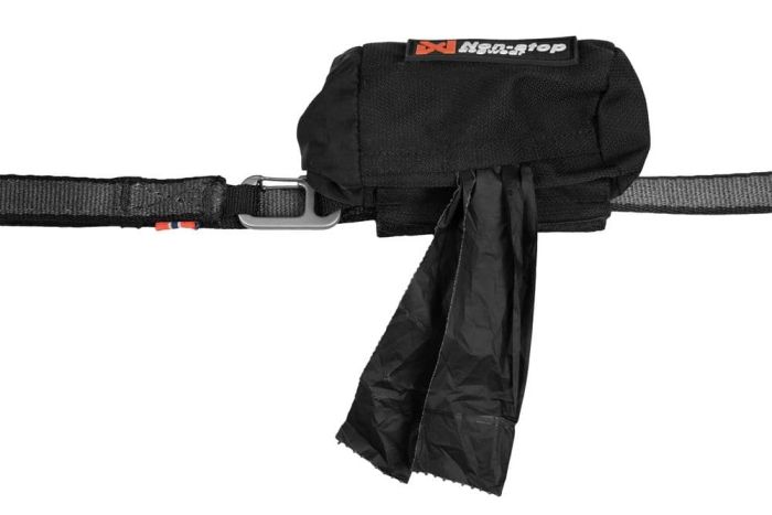 Повідець для собак Move leash Non-stop dogwear Чорний 1,5 м/15 мм