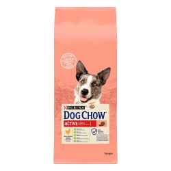АКЦІЯ Dog Chow Active Adult 1+ сухий корм із куркою для активних собак 14 кг 