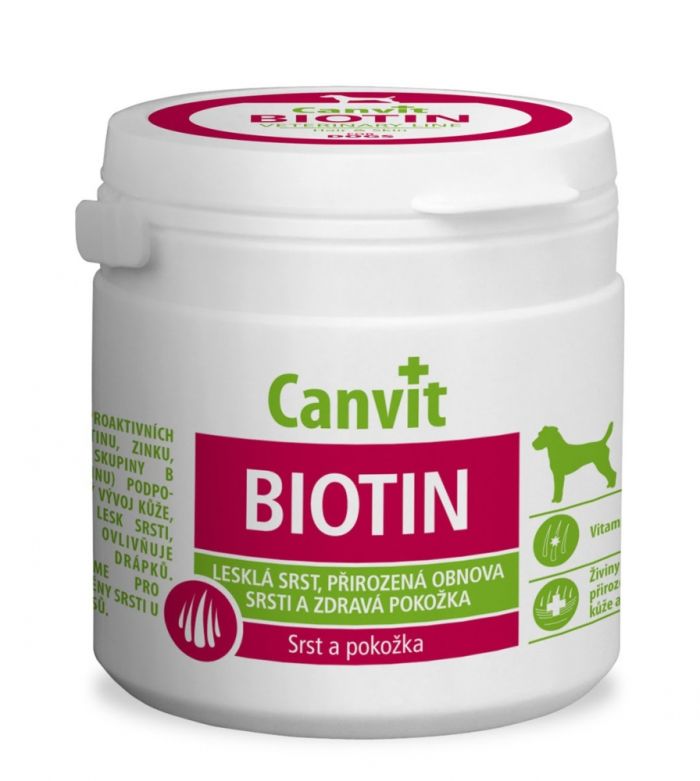 Canvit BIOTIN вітаміни для собак на кожен день 230г
